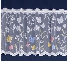 BUNTE SCHMETTERLING FENSTER CAFE NETZ VORHANG - METERWARE - Kostenloser Versand