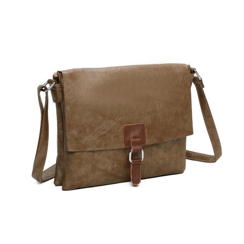Womens Satchel Long Strap Cross Body Bag Ladies Messenger Over Shoulder Handbag - Picture 15 of 17