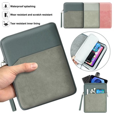 9-11'' Tablet Sleeve For iPad 11-inch A16 2025 Air Pro Protective Bag with Pocket