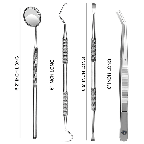 Dental Teeth Cleaning Kit Dentist Floss Plaque Remover Oral Care Tooth Tools - Picture 4 of 8