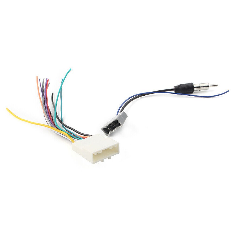 Car Radio Stereo Wiring Harness + Antenna Adapter Combo for 20072014