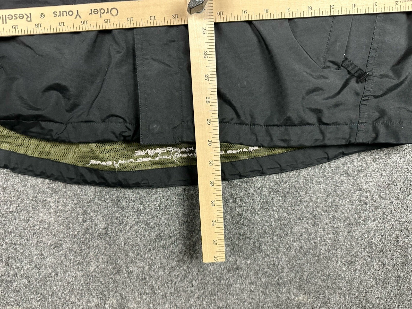 patagonia eco rain shell full-zip hooded mesh lined jacket