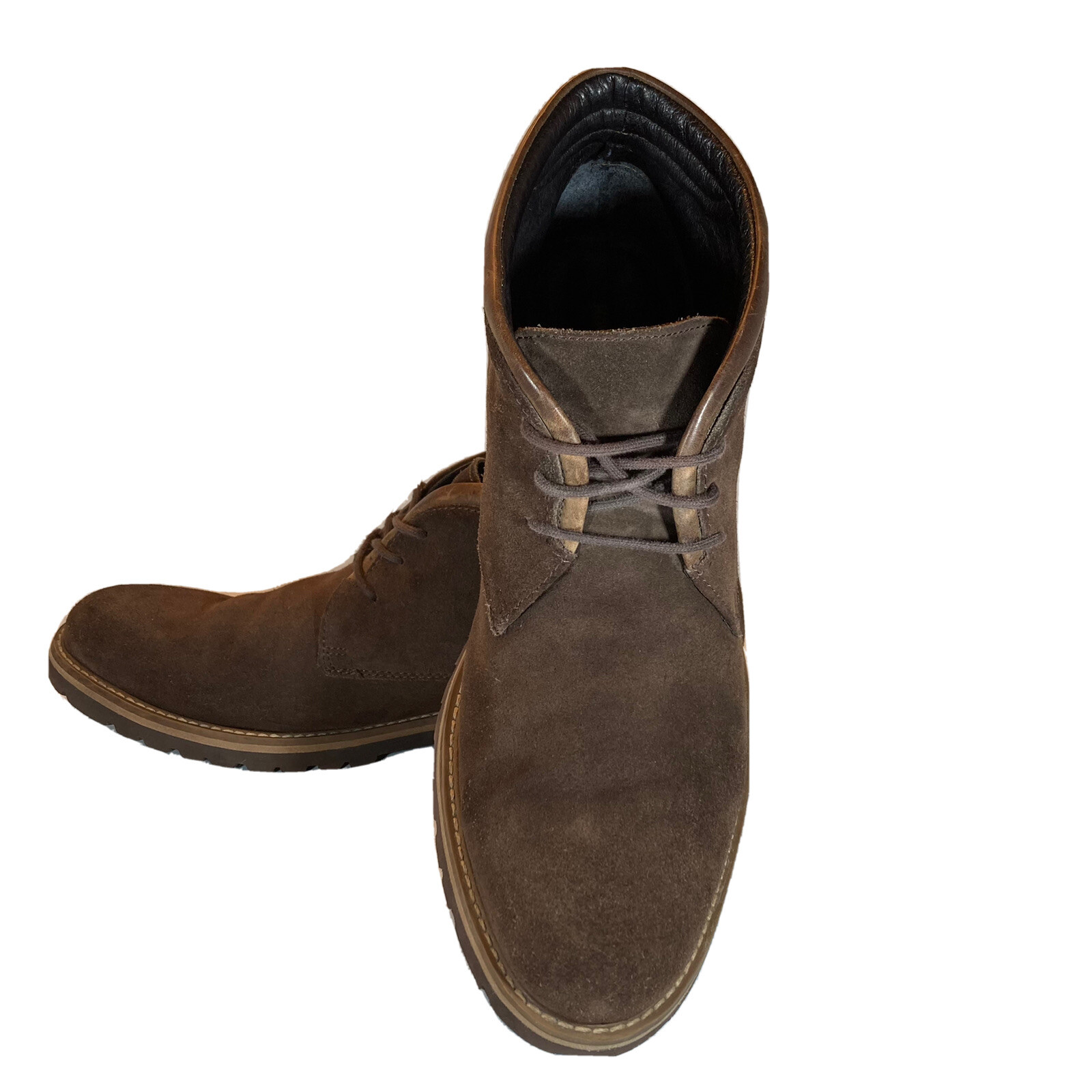 Chukka Brown Suede Leather 