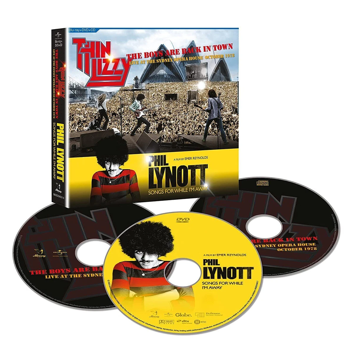 THIN LIZZY ROCK LEGENDS ボックスセット サイン付 Thin Lizzy - Rock Legend [Boxset Includes Six CD's & One DVD