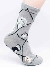 Havanese Dog Breed Novelty Socks