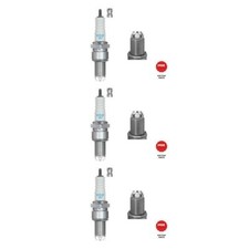3x NGK 5685 Zündkerze für Audi A6 4A2 4A5 8G7 80 8C2 8C5 100 4A2 4A5 89 8B3