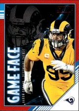 2020 Score Aaron Donald #GF-AD Game Face Red Los Angeles Rams 11L