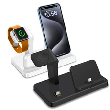US 3in1 Fast Charging Bracket Stand for Apple Watch Ultra2/S10 iPhone 16 Pro Max