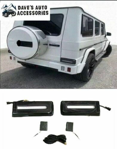 Aftermarket 19+ Style Smoke Tail Lights | Mercedes Benz G-class W463 W464 90-18. - Picture 3 of 7