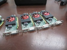 Lot of 4 Dell AMD Radeon R5 240 1GB Graphics Card PCIe DVI-I 0F9P1R Low Profile
