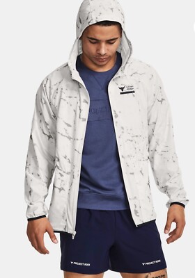 Men's Under Armour Project Rock Unstoppable Jacket Size L Sealed