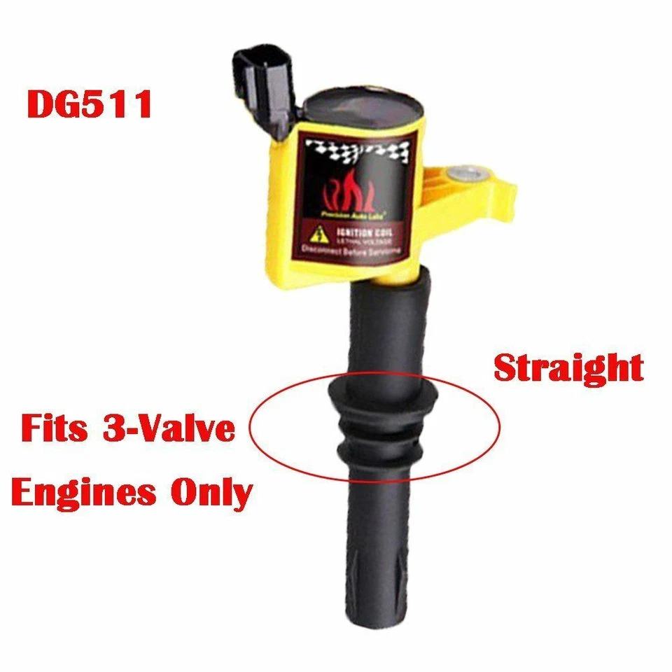 Pacote de bobina de ignição 8X DG511 e 8x velas de ignição SP515 para Ford F150 F250 Expedition - Imagem 2 de 4