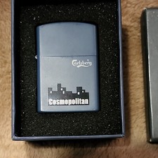 Vintage Carlsberg Beer Cosmopolitan Lighter.