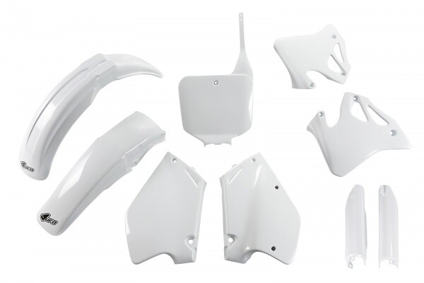 Kunststoffverkleidung Kit Honda CR 125 1995 - 1997 CR 250 1995 - 1996 Weiß Full-image
