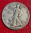 1936 S Walking Liberty Half Dollar