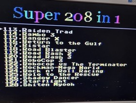 Mini Console classic 208 Build in Game.     (Classic Sega megadrive games)