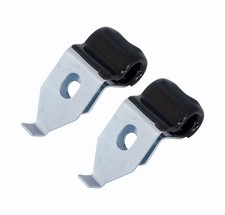 1979-1993 Ford Mustang Emergency Parking Brake Cable Attaching Brackets - Pair