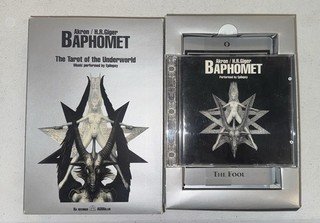 1993 H.R. Huger Akron Baphomet Tarot Of Underworld Old Stock Complete
