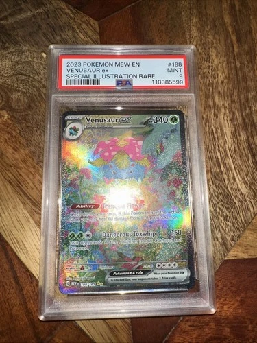 2024 Pokemon Venusaur Ex Special Illustration Rare PSA 9 #198