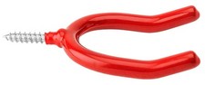 2-3/4" RED DBL Scr Hook - 25-pack