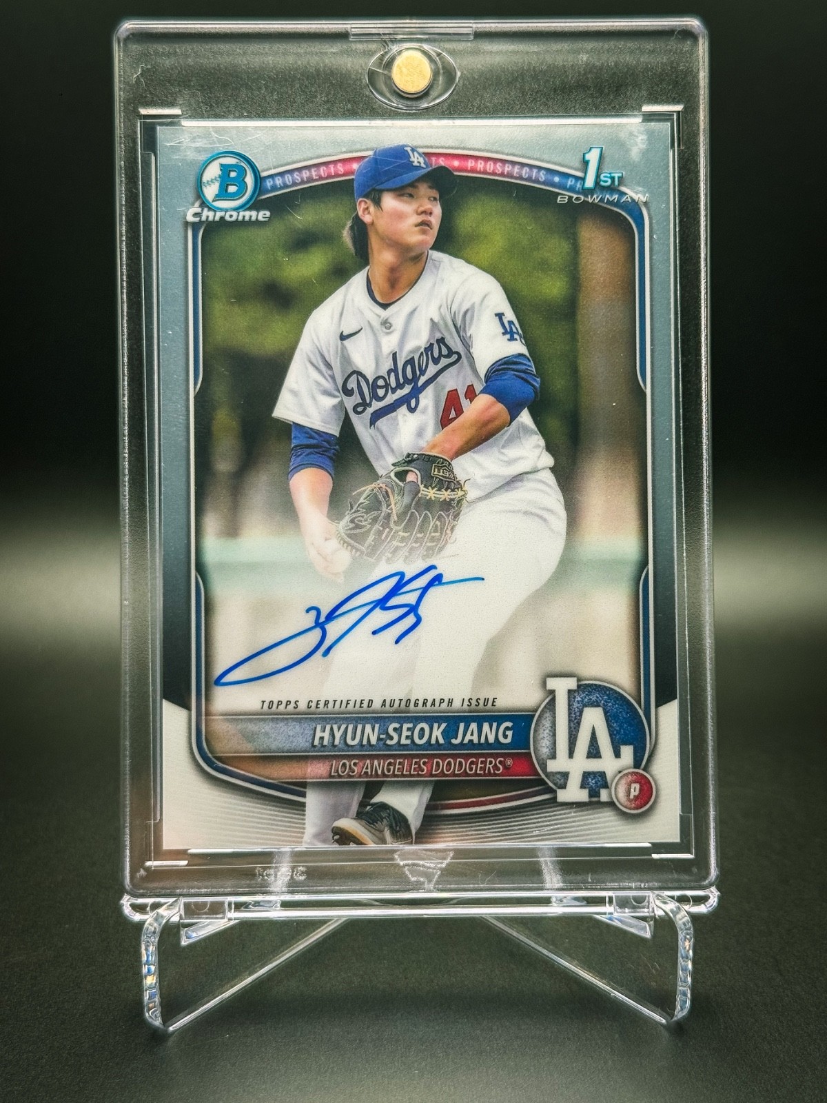 2025 Bowman Chrome Prospect Auto Hyun-Seok Jang CPAHJ 🔥 RC AUTO 🔥