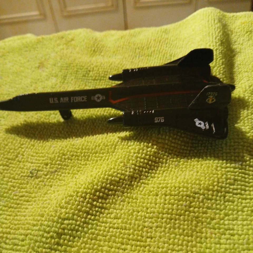 Vintage Matchbox, SB29, SR-71 Blackbird, modelo de avión fundido a presión, 1989 Foto 2 de 4