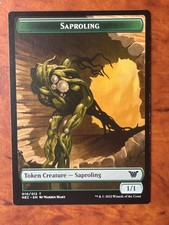 Saproling / Spirit Token MTG Magic the Gathering Card LP Lightly Played NEC