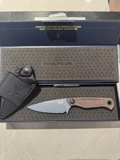 Benchmade Dacian-NIB- Brown Canvas Micarta 203BT-03