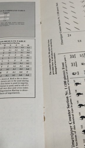 SPI Wargame - TimeTripper - Gioco di Fantascienza - Con Scatola - Foto 8 di 9