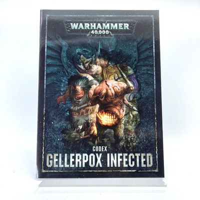 Warhammer 40K Gellerpocken Infected Codex - Warhammer 40k Games Workshop M4333