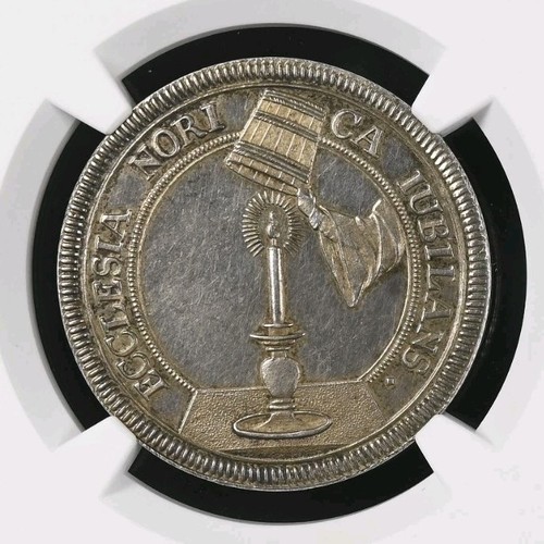 1717 Nurnberg 200th Anniversary Of Protestant Reformation 1/2 Thaler NGC MS 62