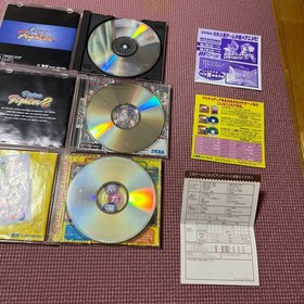 SS Virtua Fighter 3 set of 2 Kids Akira SEGA Sega Saturn Fighting Game With