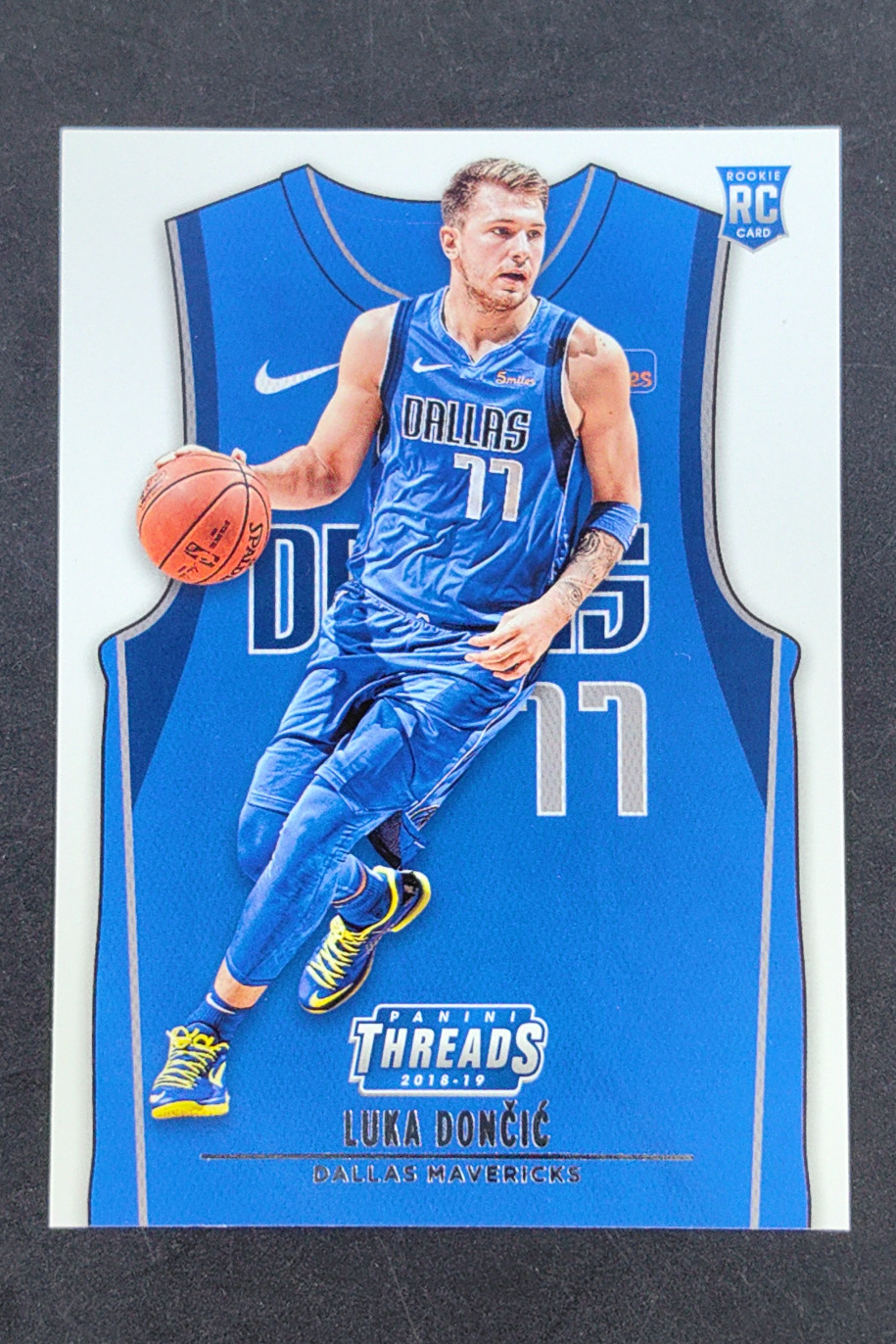 2018-19 Panini Threads Luka Doncic RC Rookie #141 Mavericks