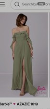 Bridesmaid green Dress Size 10