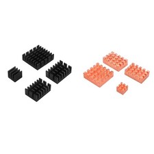 5 Heatsinks Radiator Copper / Aluminum Cooler Kits Passive Cooling