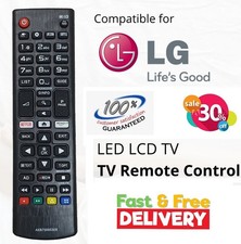 LG REMOTE CONTROL REPLACEMENT THAT WORKS WITH ALL LG TV MODELS NEW/OLD UK Stock