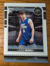 2024-25 Panini Nba Hoops - Rookies Juan Nunez #266 Winter (RC)
