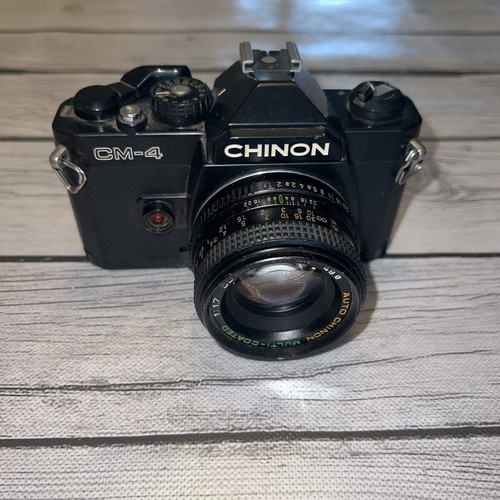 Chinon CM-4 35mm SLR Camera with 50mm 1:1.7 Lens