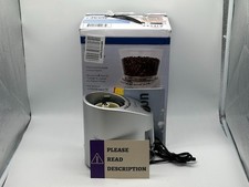 Capresso 560Infinity Smerigliatrice conica, argento spazzolato, 8,5 once - LEGGI