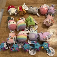 **Lot Of 18** 13 Assorted Plush Pals NWT Plus 5 10-in-1 Fidget Toy, NWT