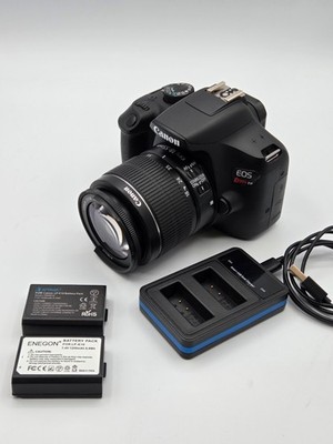 Canon EOS Rebel T6 DSLR Camera EF-S 18-55mm IS II Lens Kit FAST SHIP
