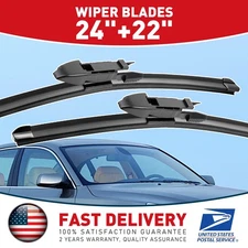 24"+22" Wipers blades for 2004-2010 BMW 5 series original equipment replacement