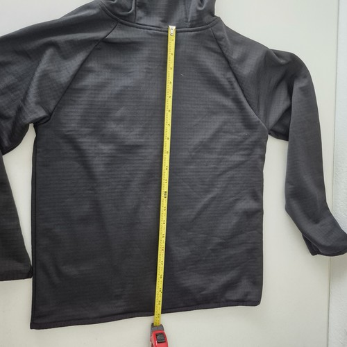 Carhartt Jacket Youth Medium Force Hooded Full Zip Quick Dry Wicks Sweat OJ8586 - Picture 9 of 9