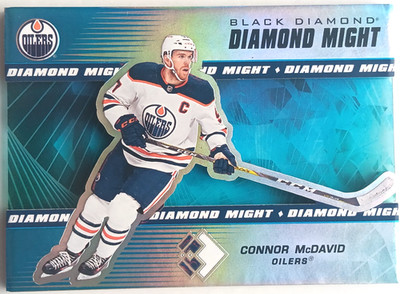 2021-22 Black Diamond Might Connor McDavid /99 Edmonton Oilers