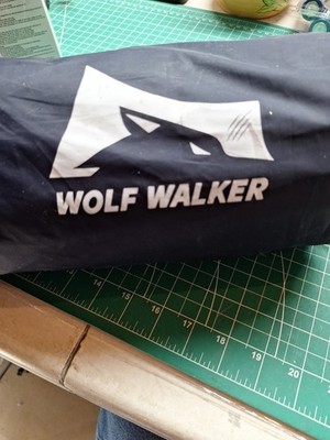 Wolf Walker Sleeping Mat 190x70x10cm Blue Roll Up Unisex Adults