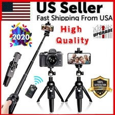 Tripod 40" Bluetooth Remote Portable for iPhone and Android Phones