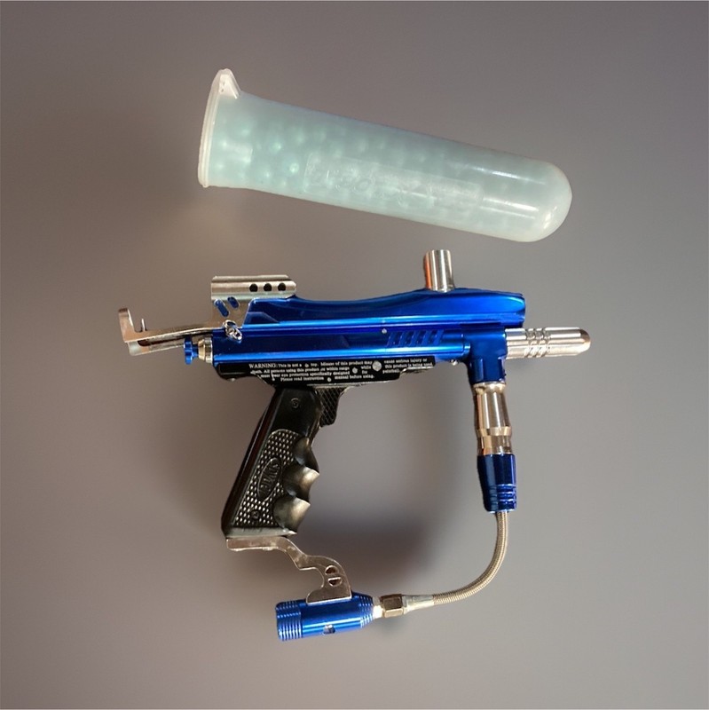 Spyder Xtra Blue Mechanical Semi-Auto Paintball Marker 