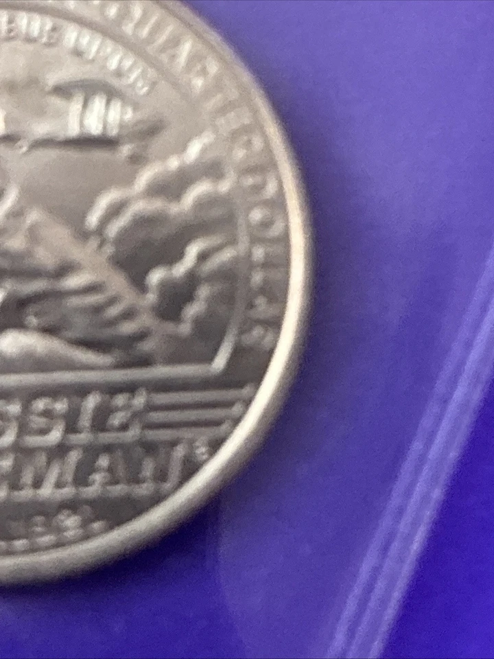 Extremely Rare Bessie Coleman Quarter-Multiple Errors - Image 2 of 4
