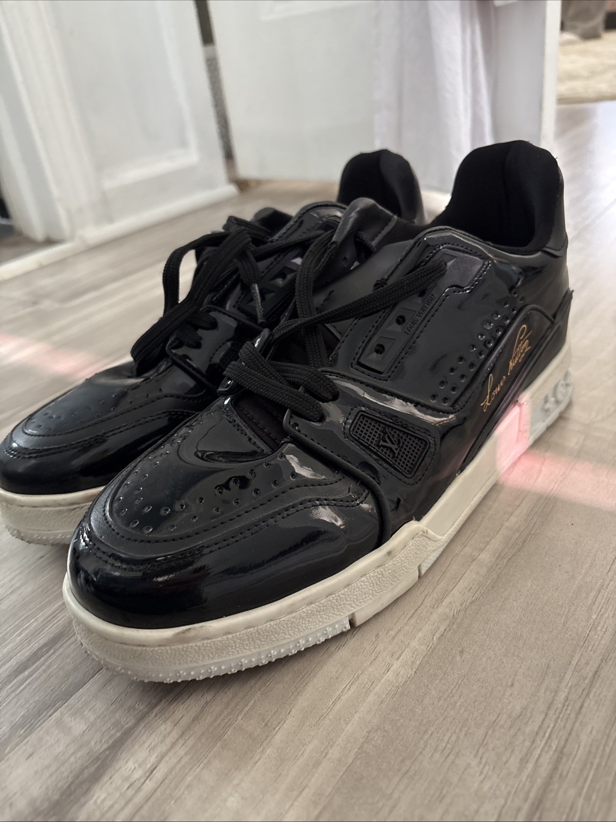 LV - Louis Vuitton Black #54 Shoes (Rare, Read description) image 2