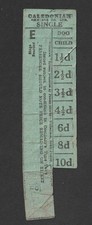 VINTAGE CALEDONIAN OMNIBUS CO. LTD. SCOTLAND UNITED KINGDOM BUS TICKET